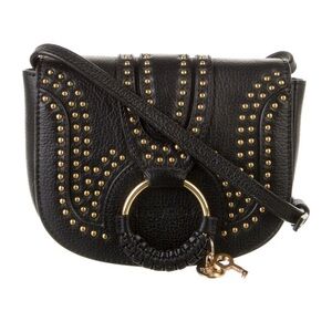 See by Chloe leather studded crossbody bag